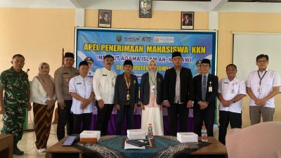 Penerimaan Mahasiswa KKN Angkatan 22 IAI An Nawawi di Kecamatan Padureso
