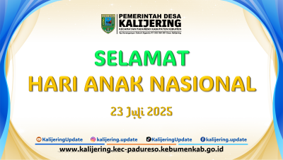 SELAMAT HARI ANAK NASIONAL - 23 JULI 2025